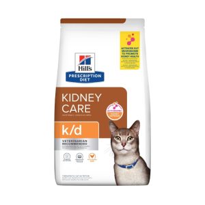k/d with Chicken Cat Dry Food - 1.81 kg, 3.85 kg